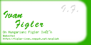 ivan figler business card